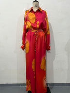 Elegantes Damen Twinset Outfit
