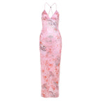 Damen Kleid mit geometrischem Design
