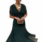 Fashion Cool Damen Kleid Blau
