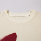 Herren Casual Graffiti Print Shirt
