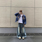 Slim Fit Cropped Jacke Teenager Streetwear